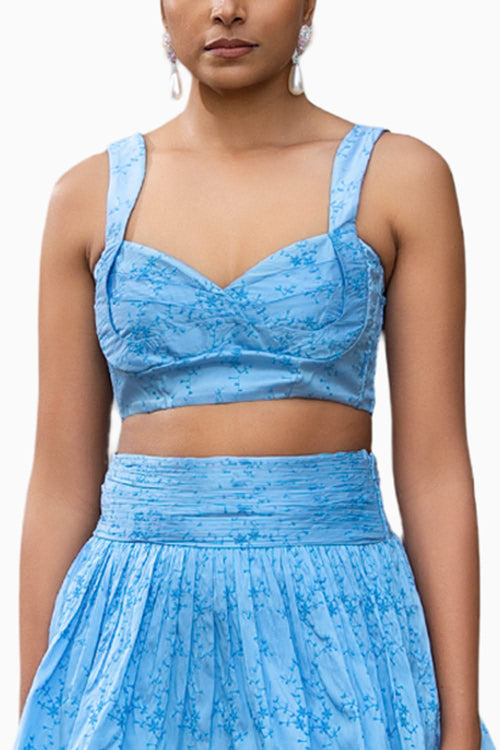 Sicilia Sky Blue Top