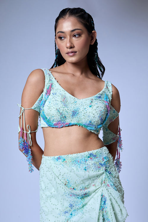The Drizzle Skirt Set