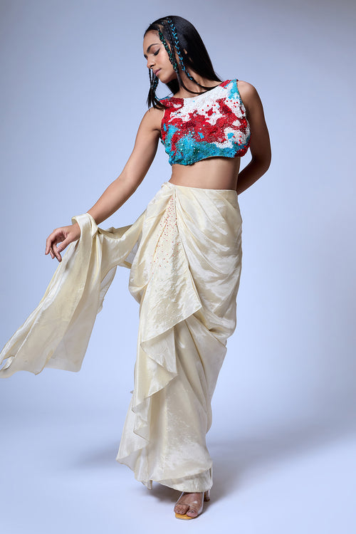 The Seashore Bustier Set