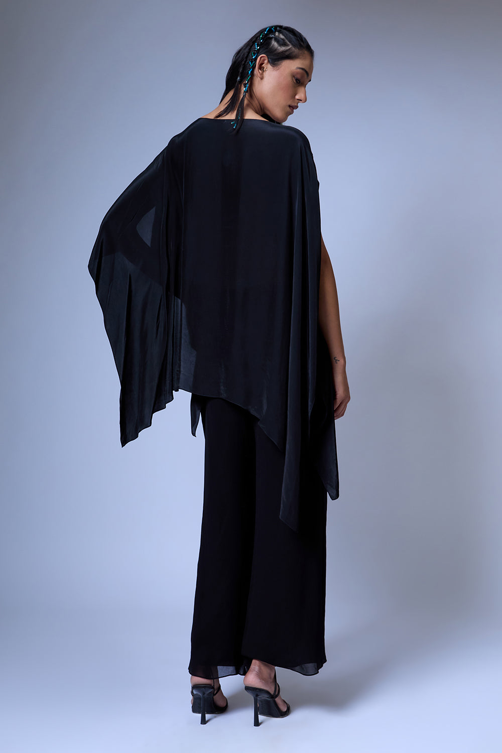 The Splatter Draped Top