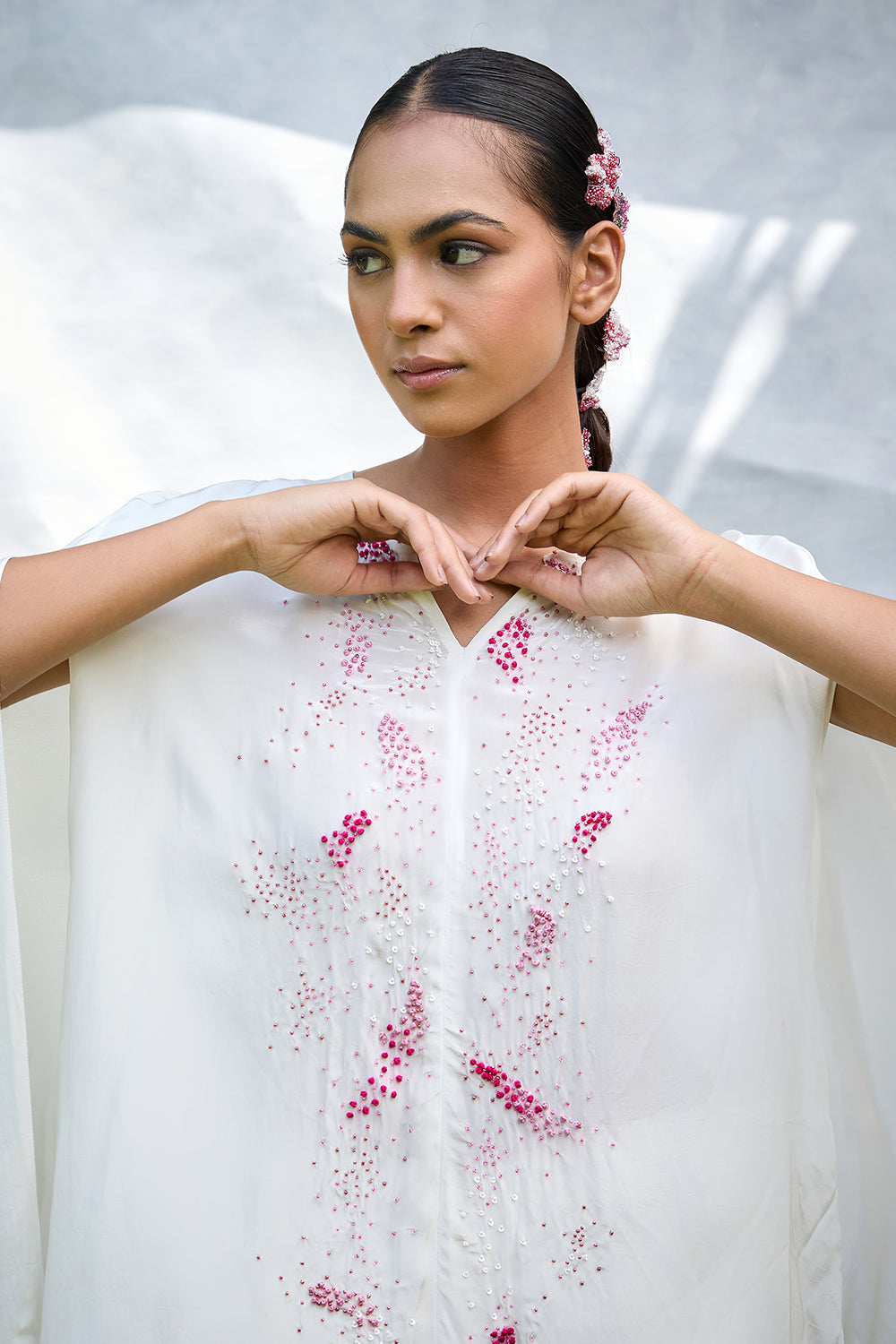 The Scatter Draped Top