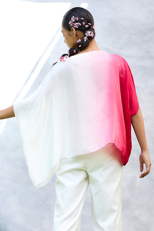 The Floral Burst Kaftan Top