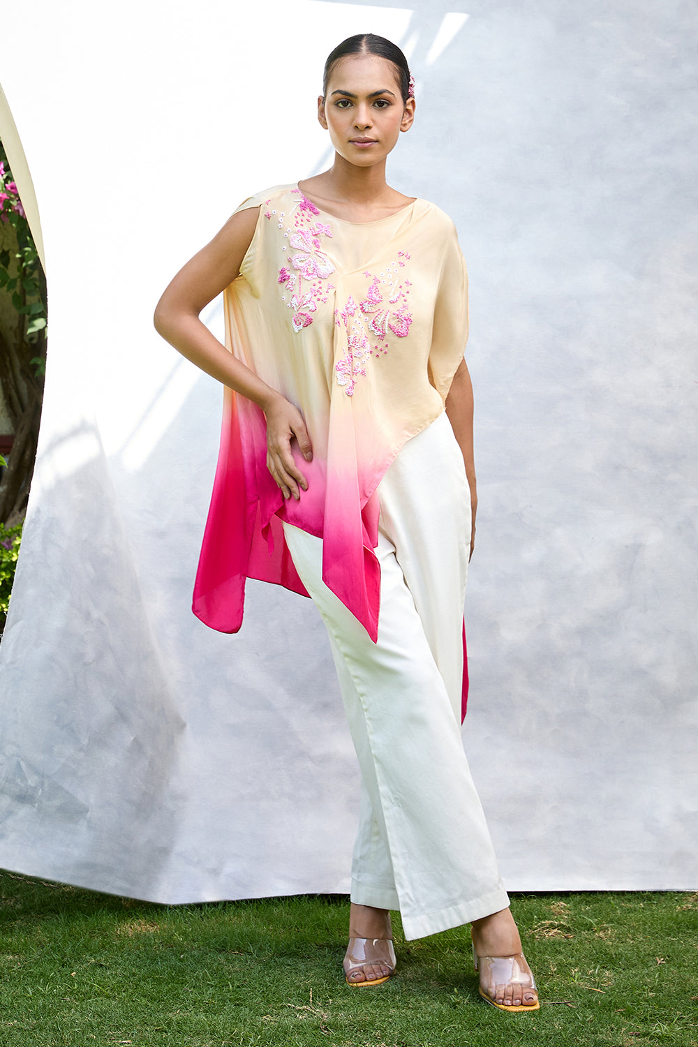 The Asymmetric Draped Top