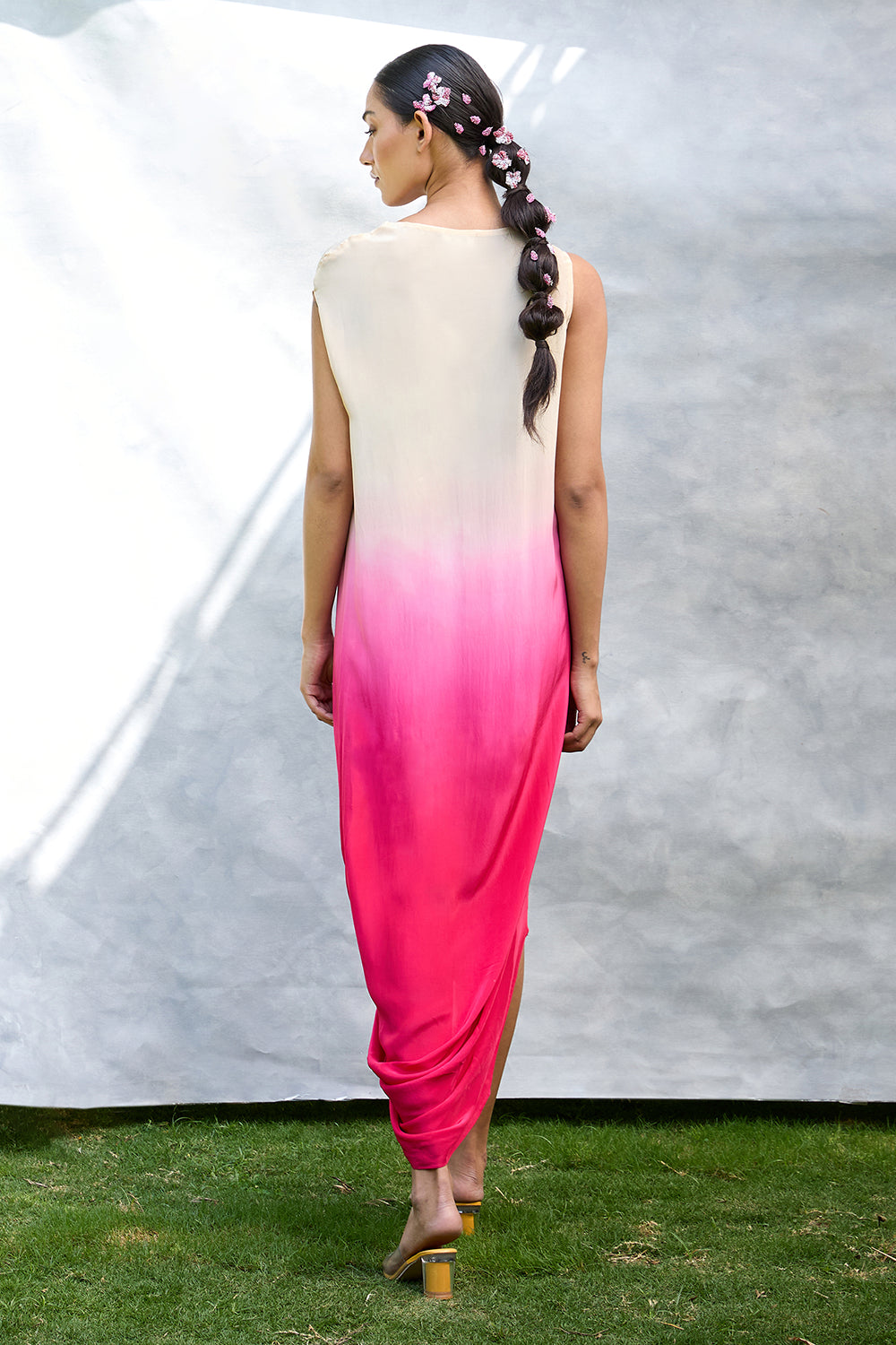 The Scatter Draped Dress