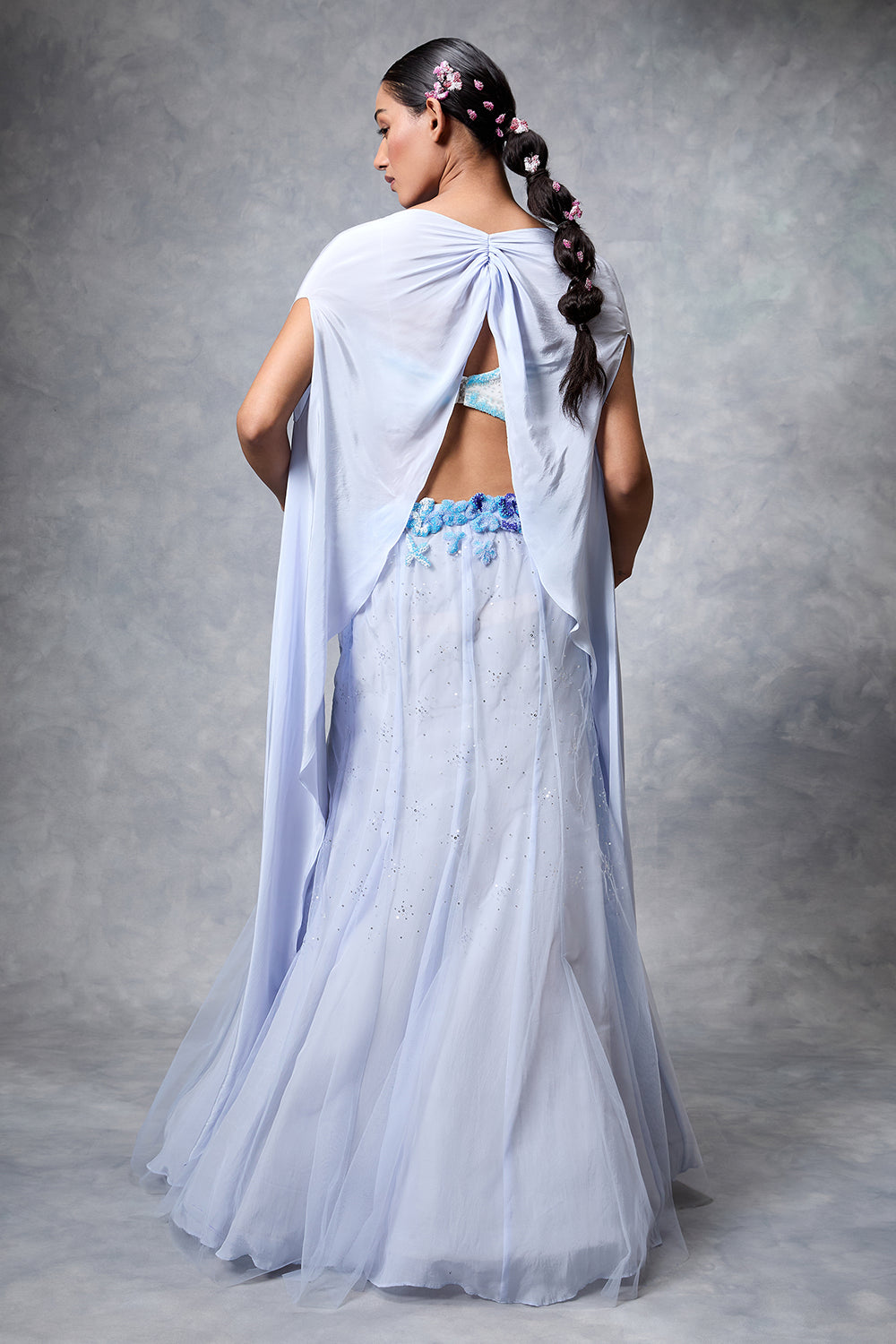The Ocean Lehenga Set