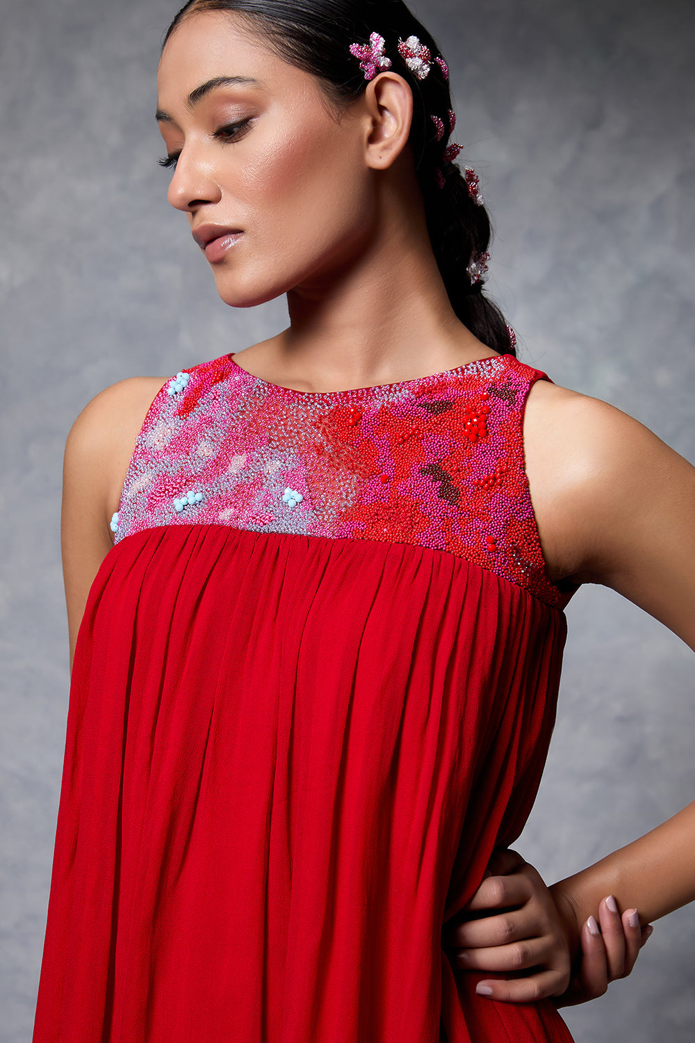 The Trickle Sleeveless Set