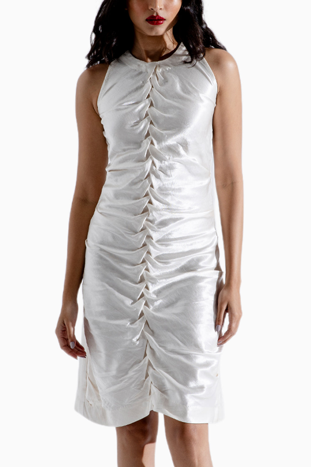 White Lily Smock Dress