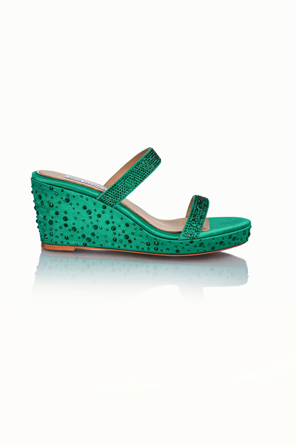 Emerald green sale wedges