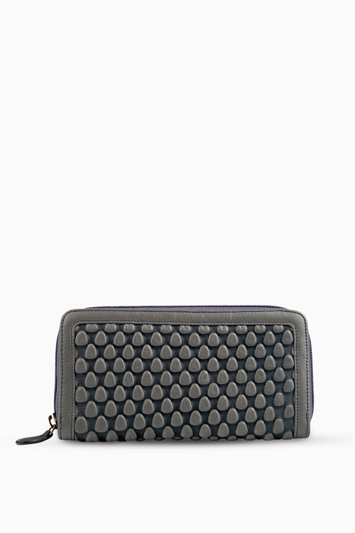 Steel Grey Large Wallet