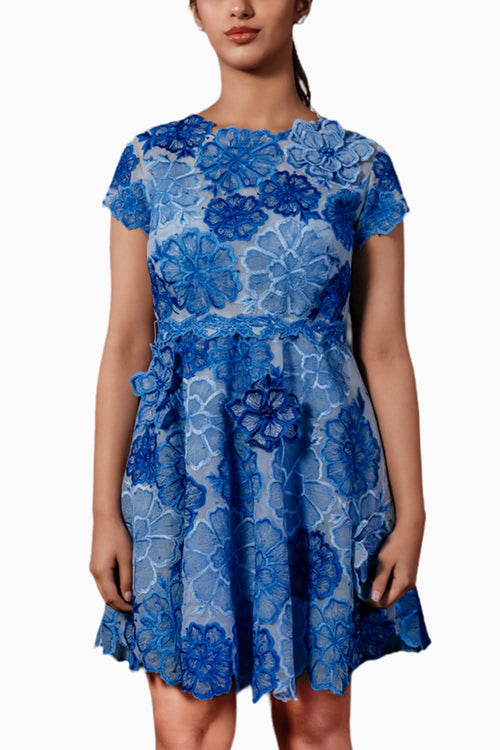 3D Floral Dress