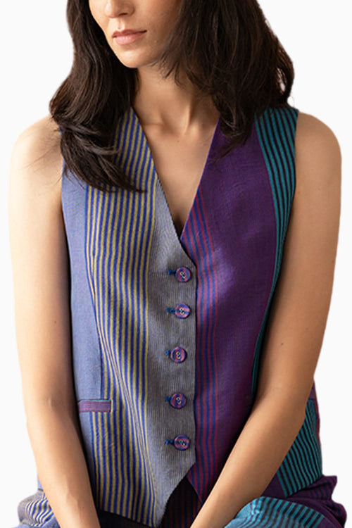Dalila Vest Coat with Masika Pants