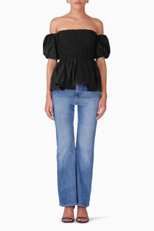 Black Oria Top