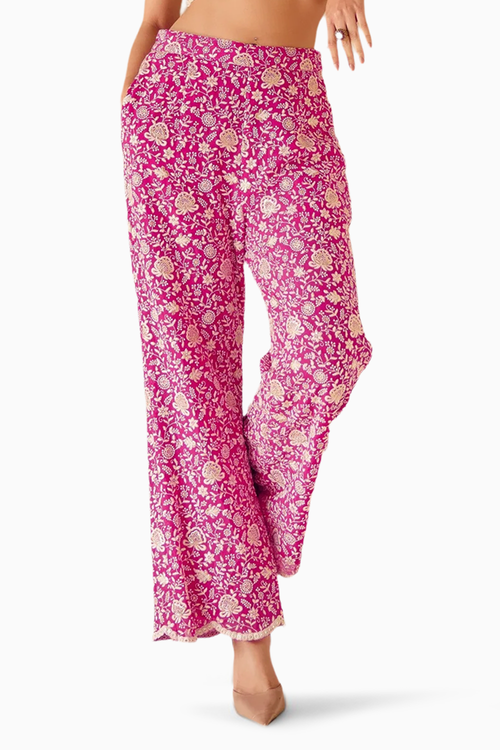 Pink Chikankari Palazzo