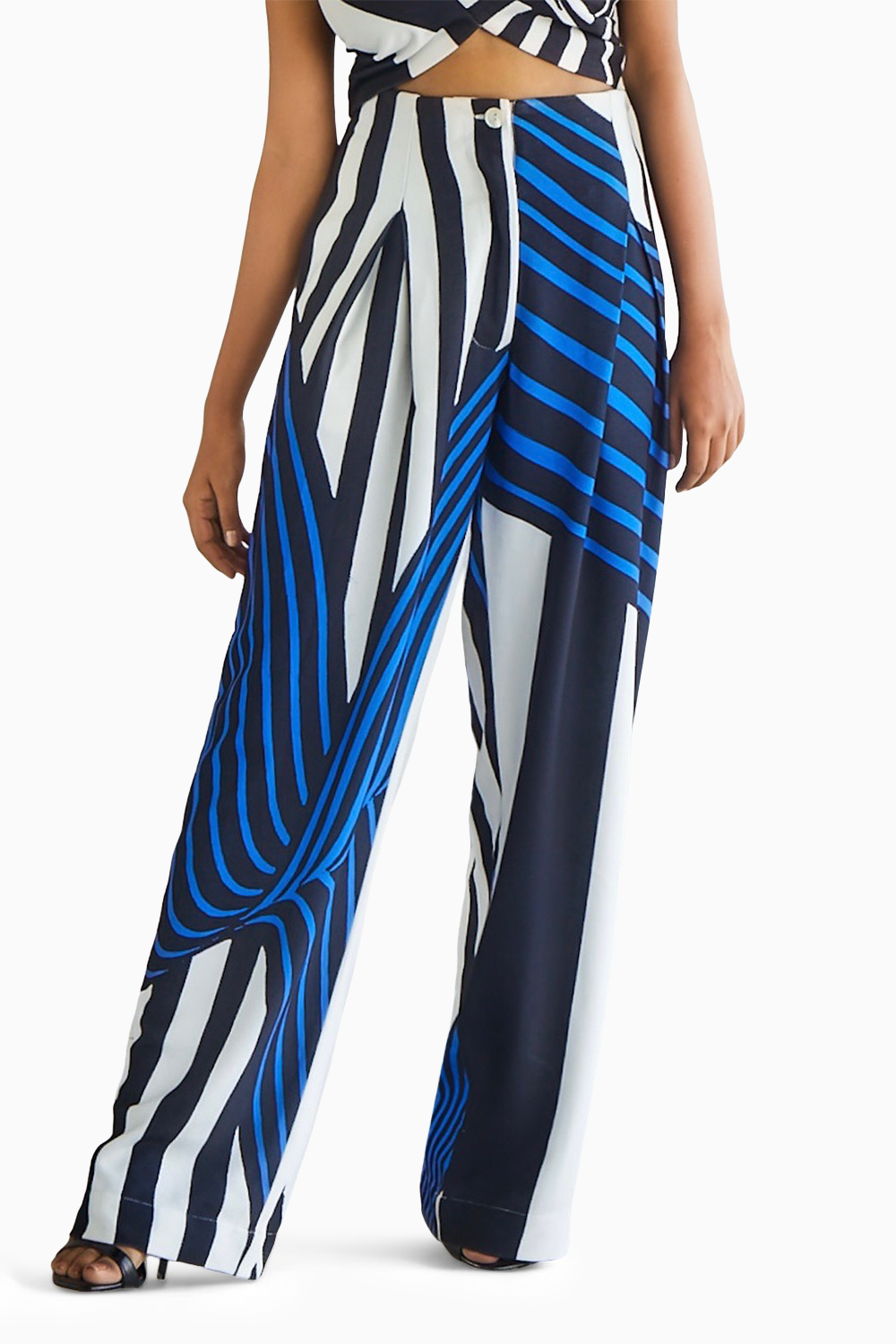 Striped Crop Co-ord