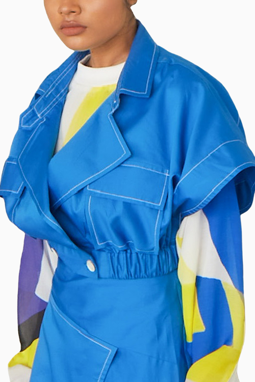 Waist Wrap Short Jacket