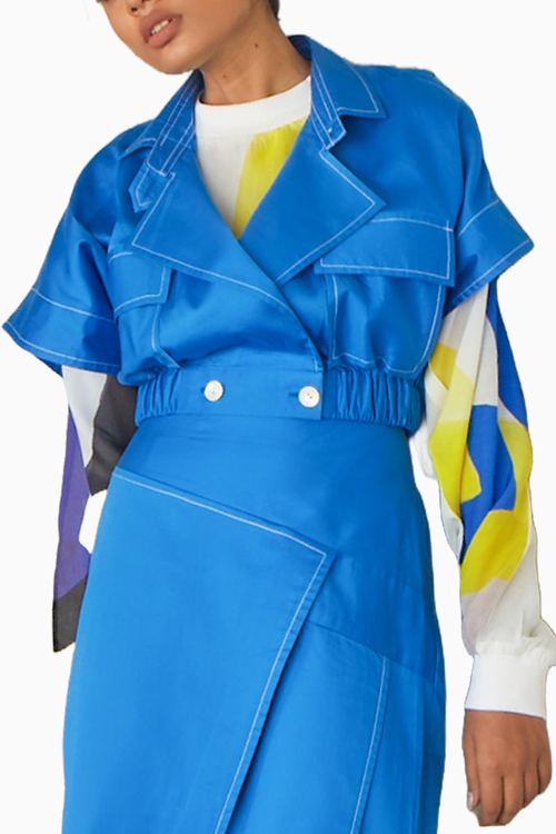 Waist Wrap Short Jacket