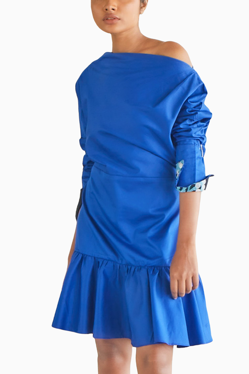 Windowleaf Sleeve Dress