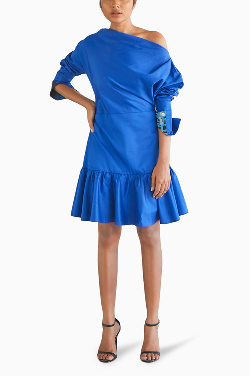 Windowleaf Sleeve Dress