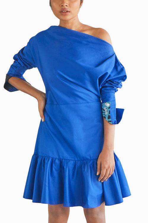 Windowleaf Sleeve Dress