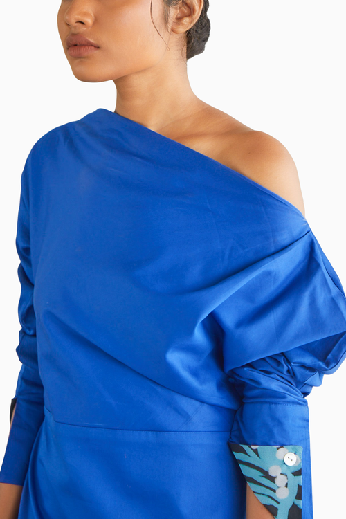 Windowleaf Sleeve Dress