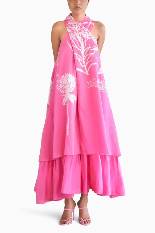 Botanic Scarf Dress