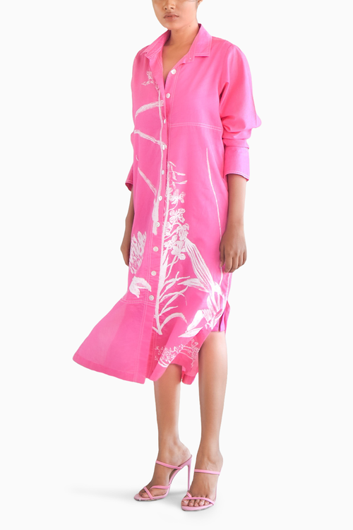 Botanic Shirt Dress