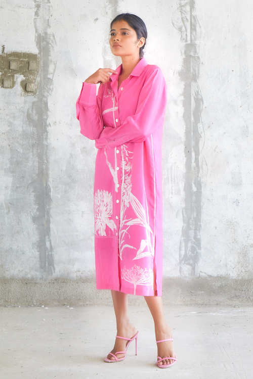 Botanic Shirt Dress