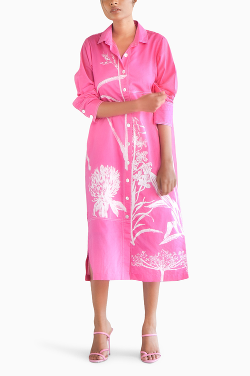 Botanic Shirt Dress