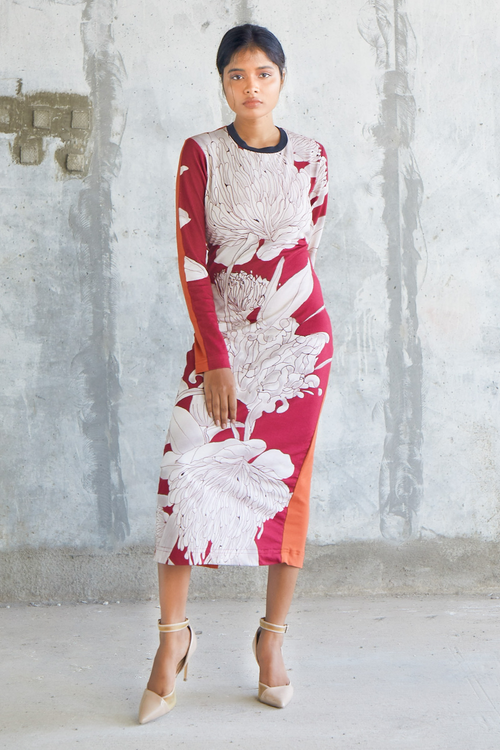Protea Dual Tone Dress