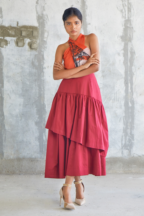 Tier Skirt Co-ord