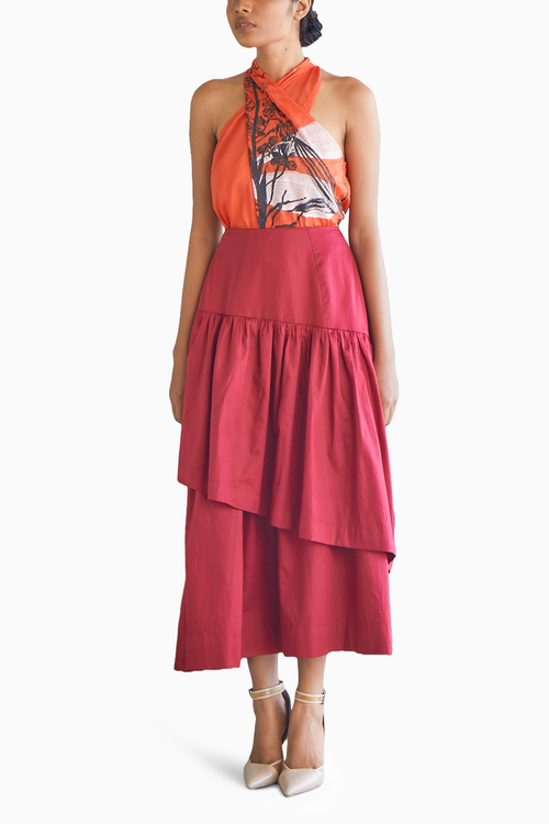 Tier Skirt Co-ord