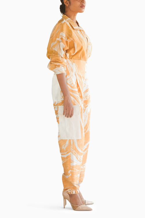 Marble Joggers Co-ord