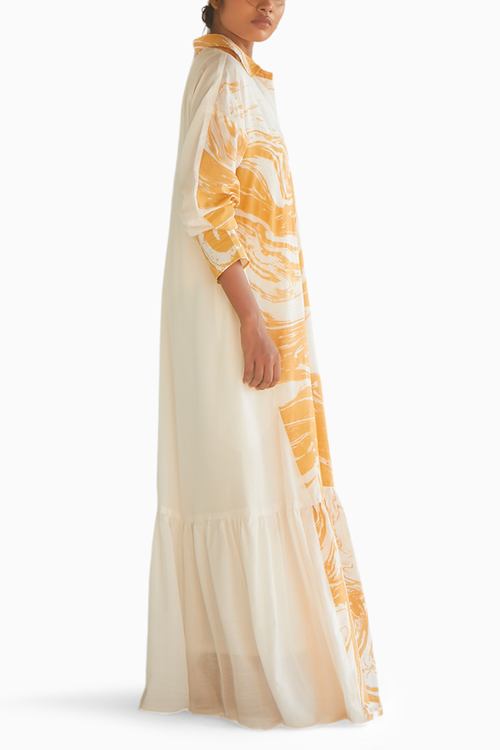 Marble Maxi Dress