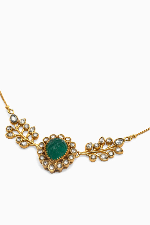 Gulmohar Dainty Necklace
