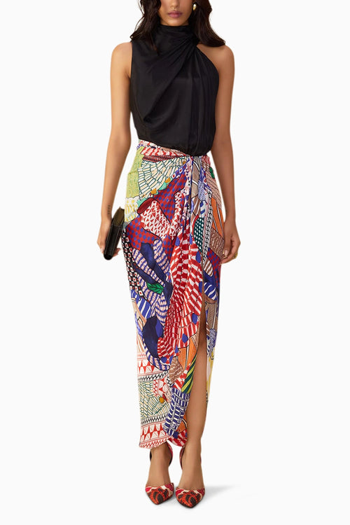 Emelyn Black Spectrum Dress