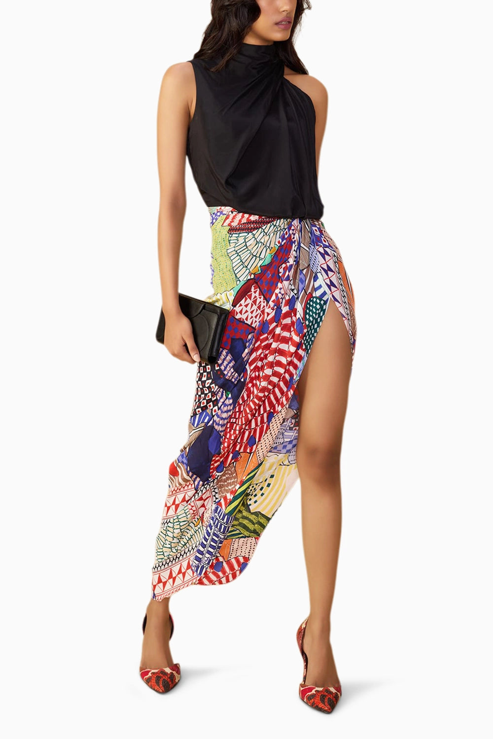 Emelyn Black Spectrum Dress