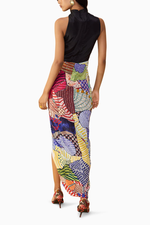 Emelyn Black Spectrum Dress