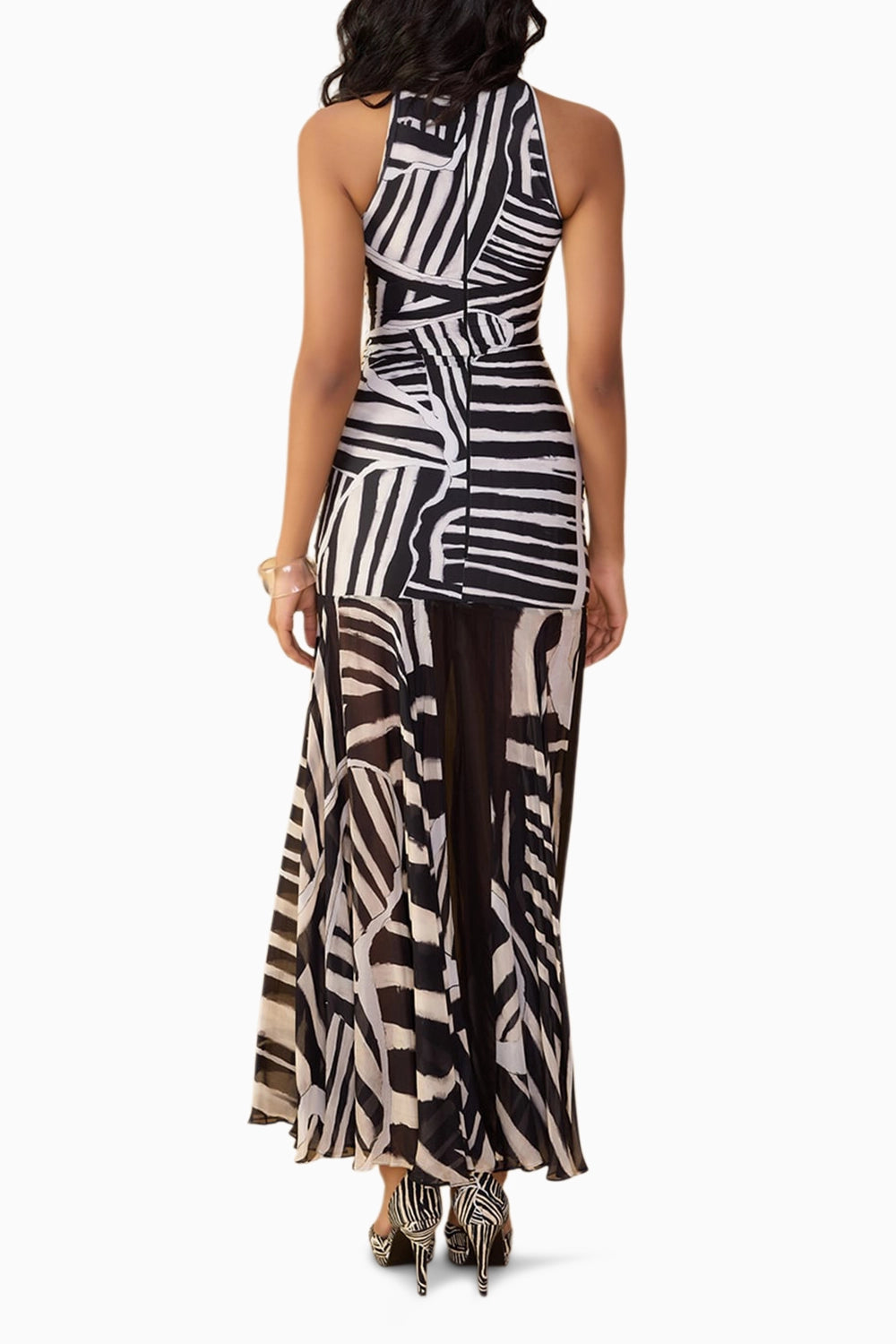 Black & White Stripe Ulla Dress