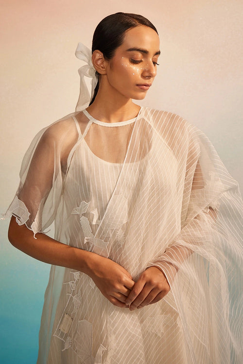 Yuugen Organza Kurta Set