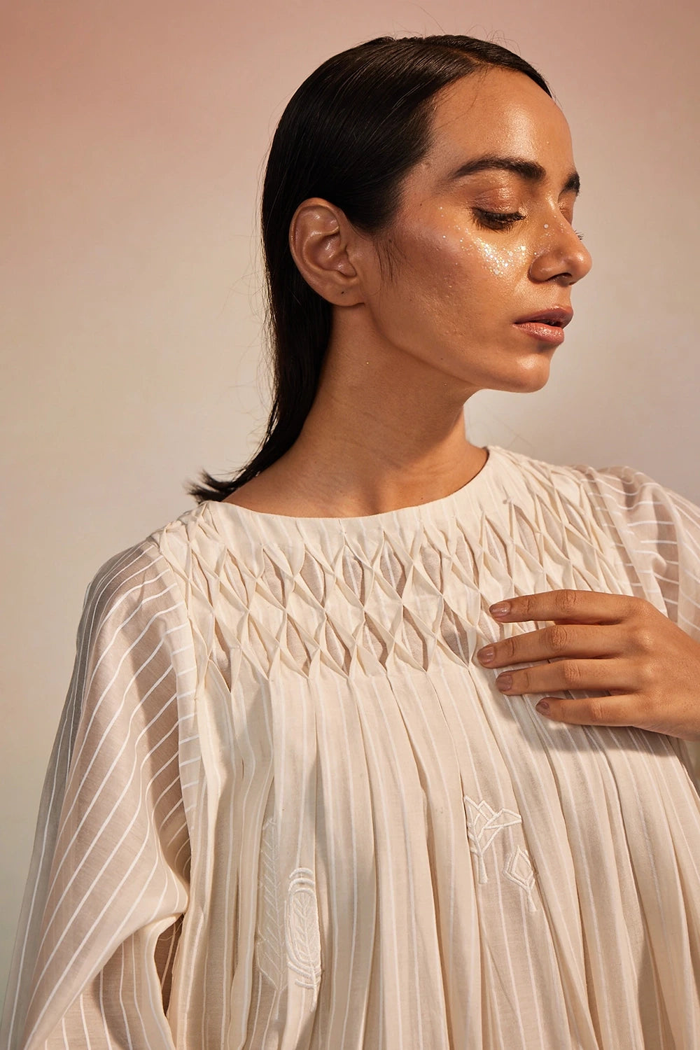 Musubi Smocking Dress Set
