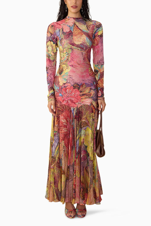 Floroscent Daisy Maeva Dress