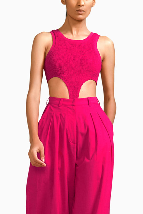 Pink Bodysuit Set