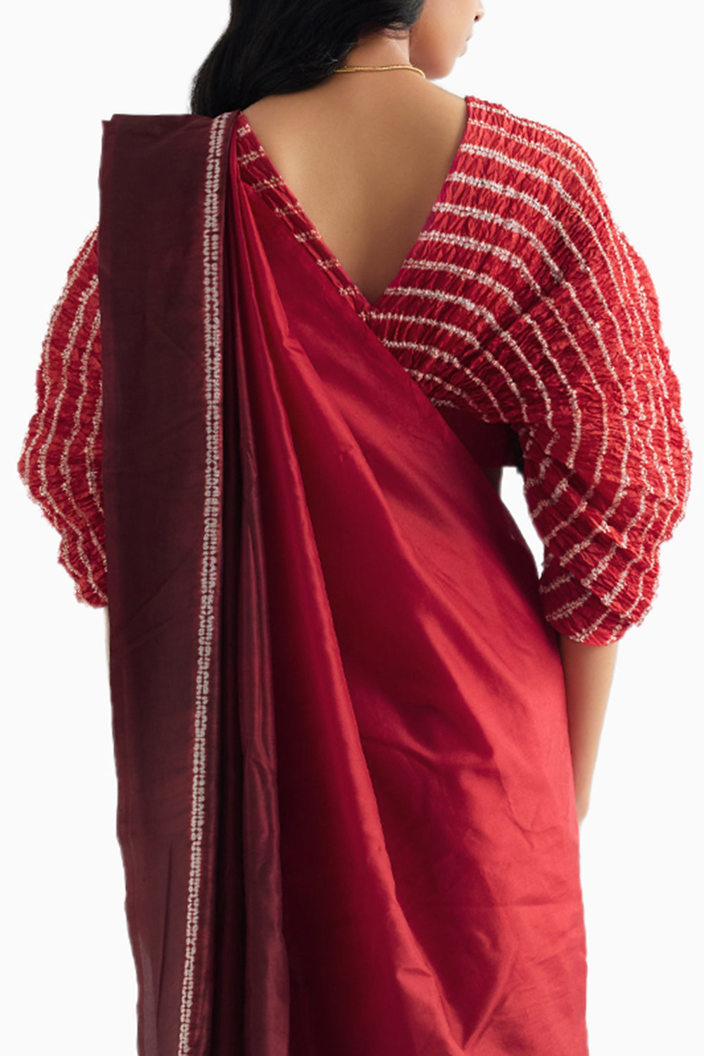 Red Ombre Noble Blouse