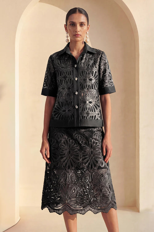Eclipse Noir Skirt Set