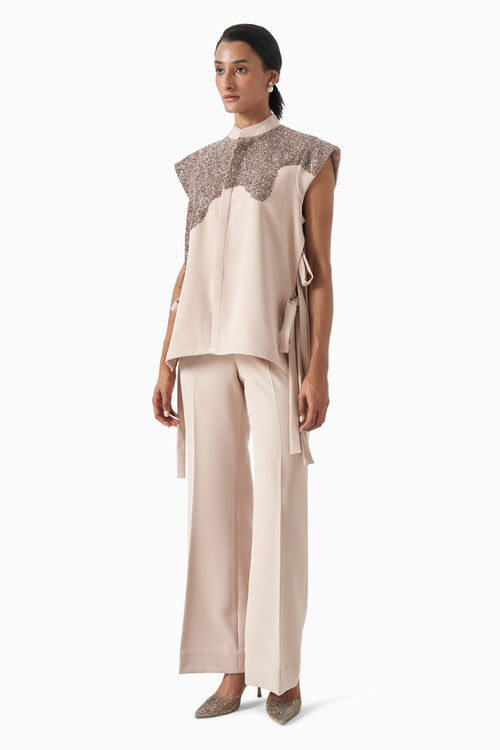 Encrusted Bib Set