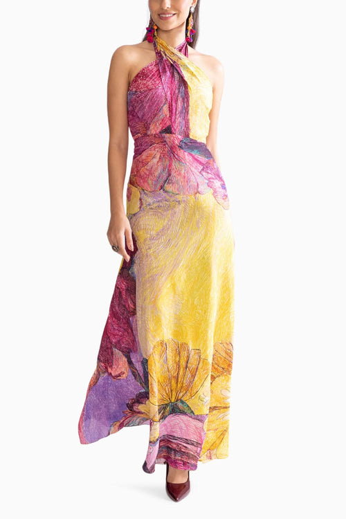 Shailee Yellow Dress