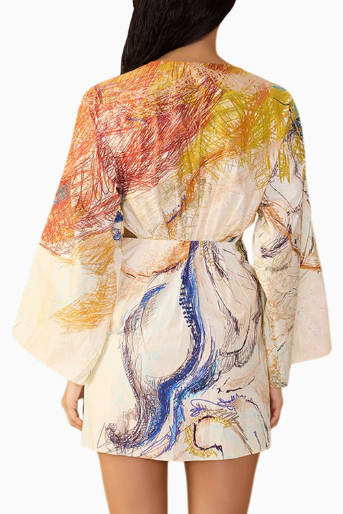 Scribble Dense Renee Dress