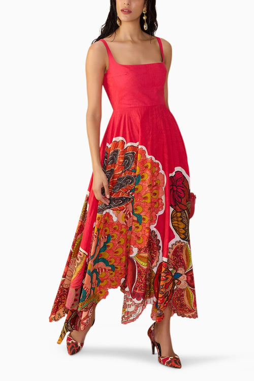 Red Velvet Neva Dress