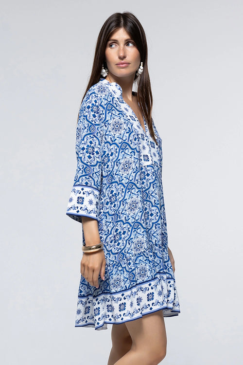 Robe Bianca Blue Tile