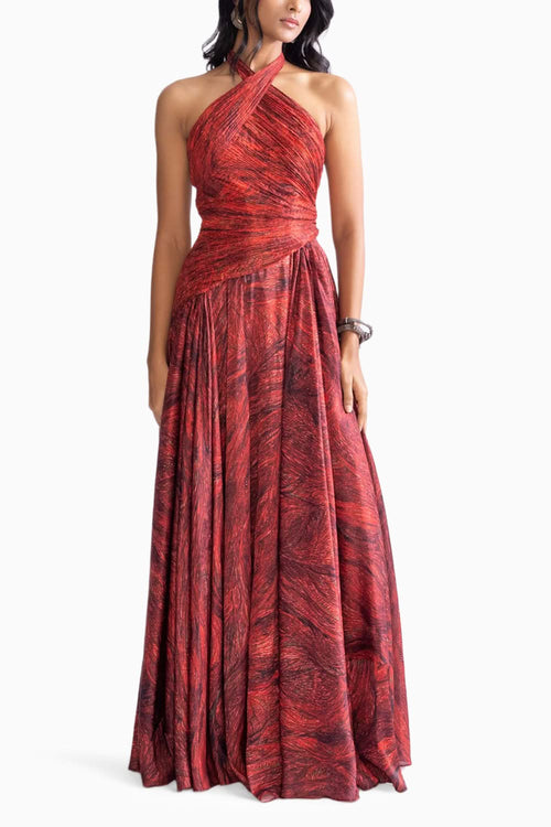 Clara Red Dress